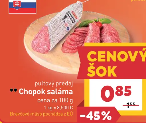 Chopok saláma