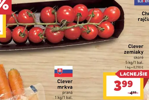 Chute Slovenska rajčiaky pohár
