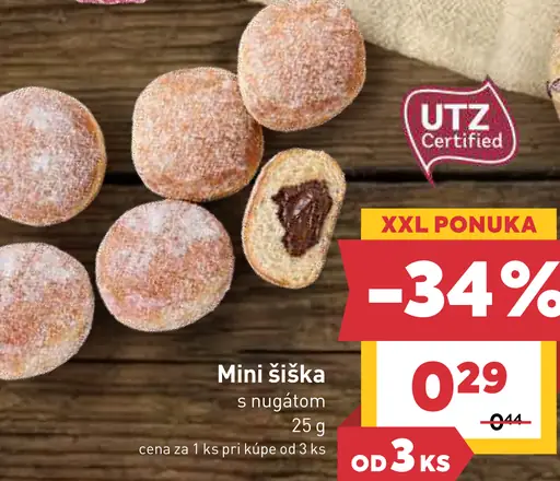 Mini šiška s nugátom