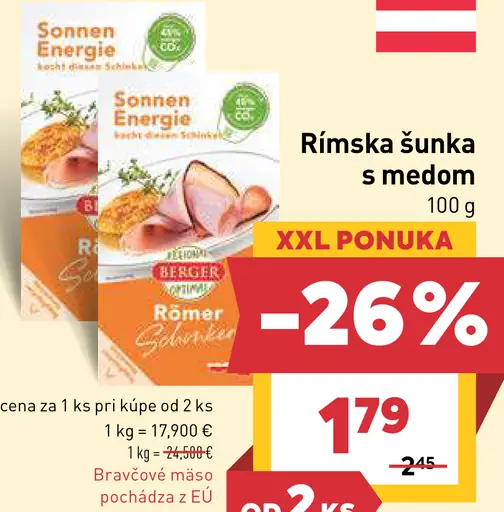 Römer Rímska šunka s medom