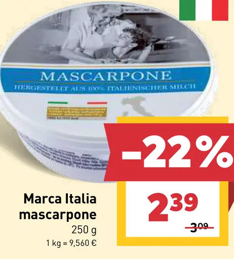 Mascarpone Marca Italia