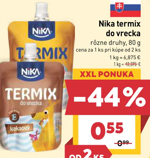 Nika termix do vrecka