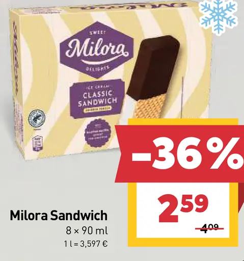 Milora Sandwich Classic