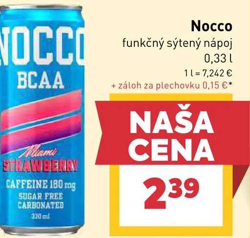 Nocco funkčný nápoj