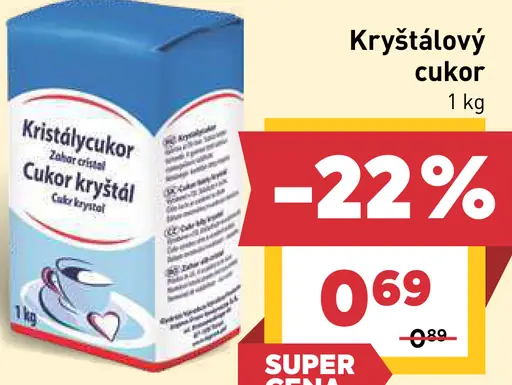 Kryštálový cukor
