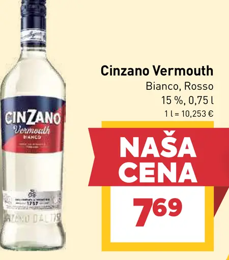 Cinzano Vermouth Bianco