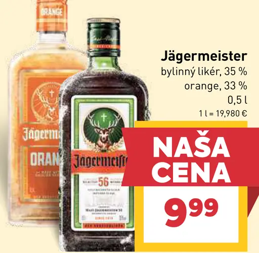 Jägermeister bylinný likér