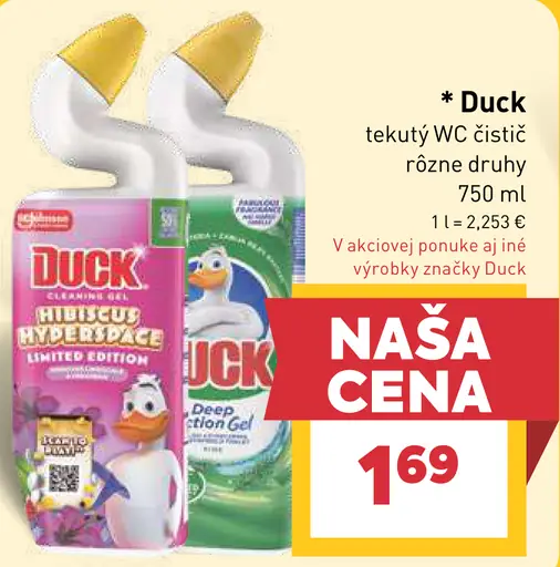 Duck WC čistič