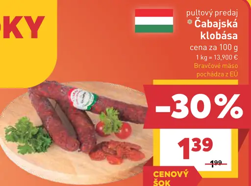 Čabajská klobása