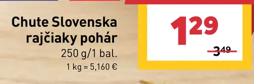 Chute Slovenska cherry paradajky