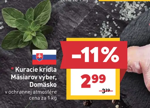 Kuracie krídla Mäsiarov výber, Domäsko