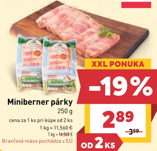 Miniberner párky
