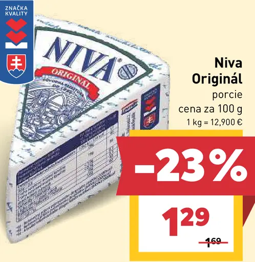 Niva Originál porcie