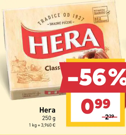 Hera klasický margarín