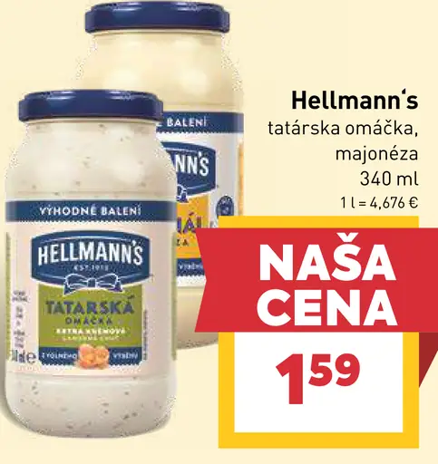 Hellmann's Tatárska omáčka