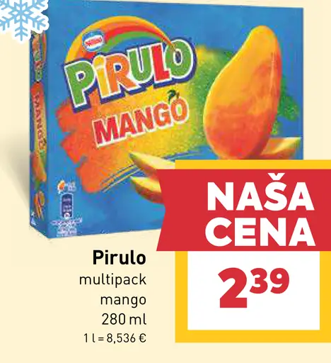 Pirulo multipack mango