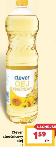 Clever slnečnicový olej