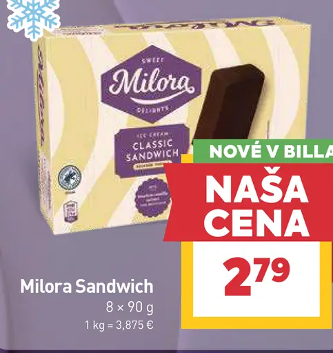 Milora Sandwich, classic sandwich