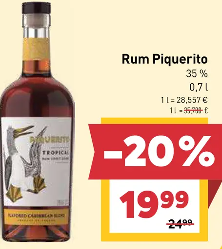 Rum Piquerito Tropical