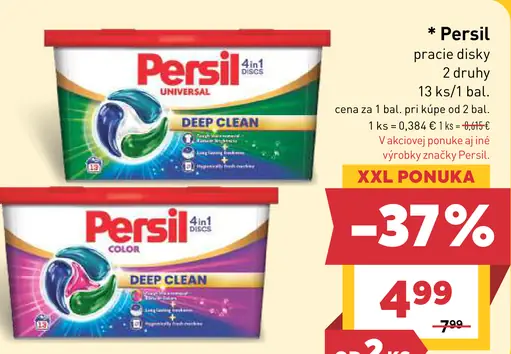 Persil Universal pracie disky 4 v 1