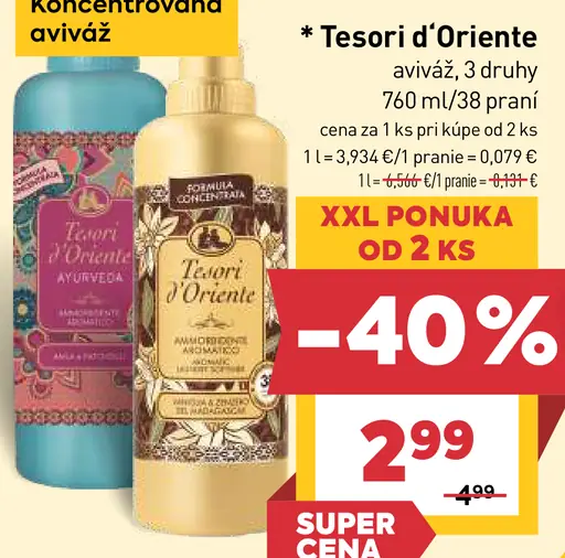 Tesori d'Oriente aviváž