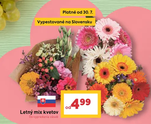 Letný mix kvetov