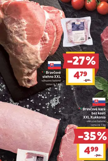 Bravčové karé bez kosti chladené