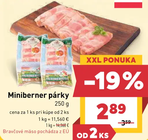 Miniberner párky