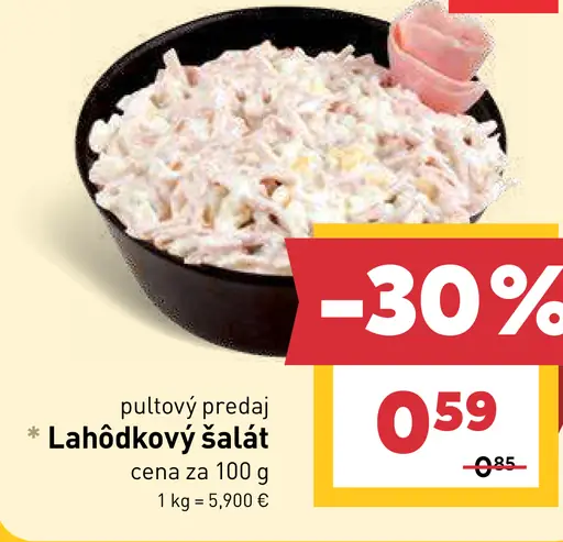 Lahôdkový šalát