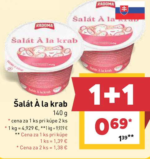Šalát A la Krab