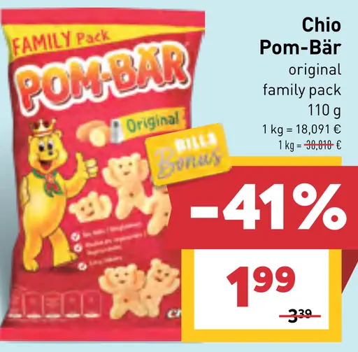 Chio Pom-Bär original family pack