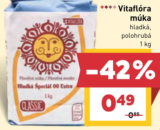 Vitaflóra múka hladká, polohrubá