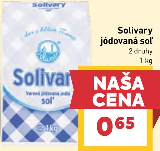 Solivary jódovaná soľ