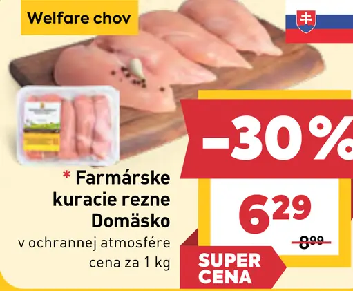 Domácko farmárske kuracie rezne