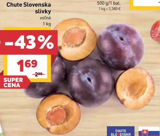 Chute Slovenska slivky