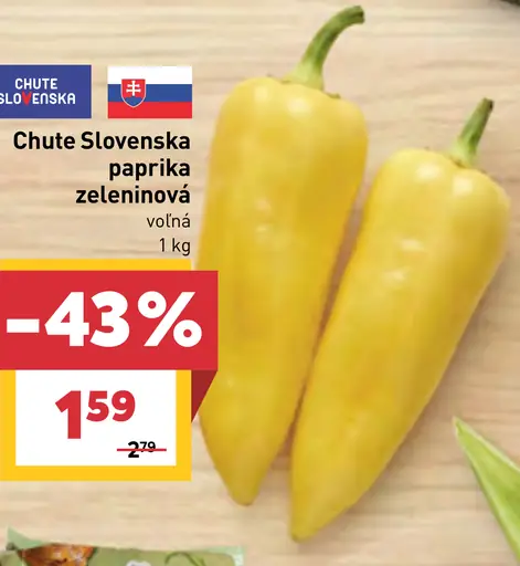 Chute Slovenska paprika zeleninová