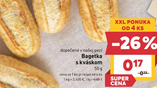 Bagetka s kváskom