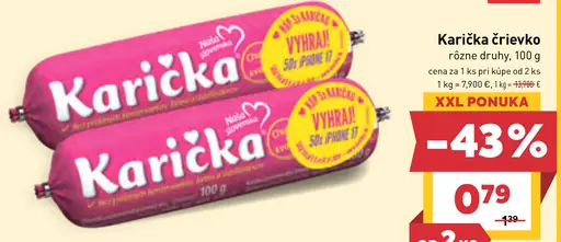 Karička črievko – rôzne druhy