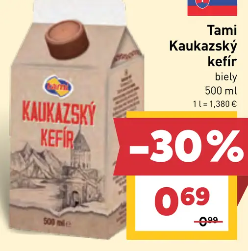 Tami kaukazský kefír biely