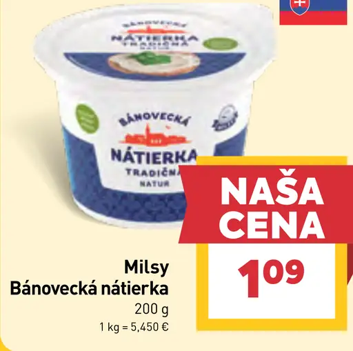 Milsy Bánovecká nátierka
