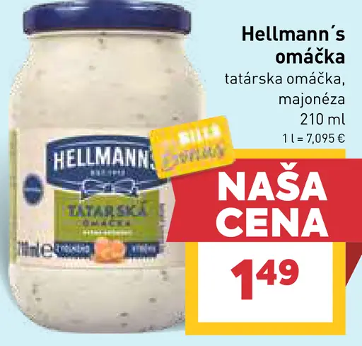 Hellmann's Tatárska omáčka