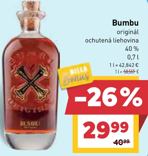 Bumbu originál ochutená liehovina