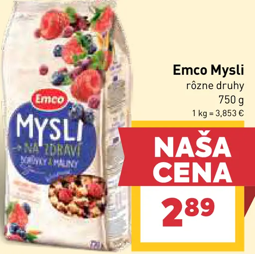 Emco Mysli rôzne druhy