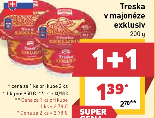 Treska v majonéze Exklusiv