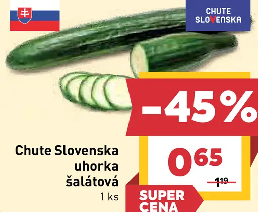 Chute Slovenska uhorka šalátová