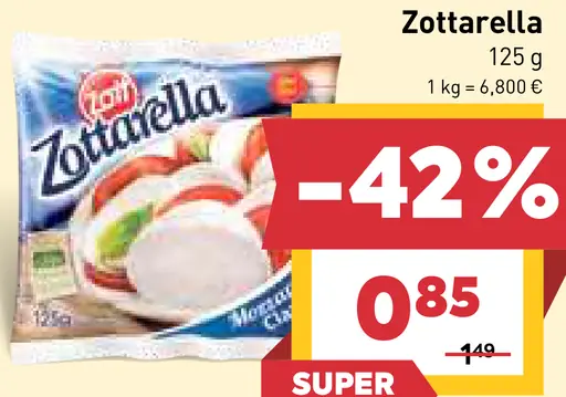 Zottarella Mozzarella