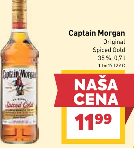 Captain Morgan Original Spiced Gold