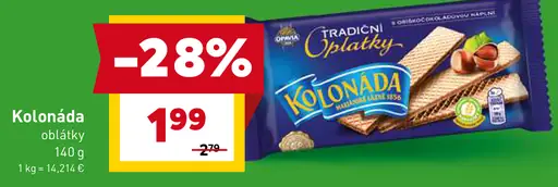 Opavia Kolonáda Oblátky
