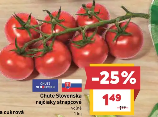 Chute Slovenska Rajčiaky strapcové