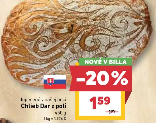 Chlieb Dar z polí
